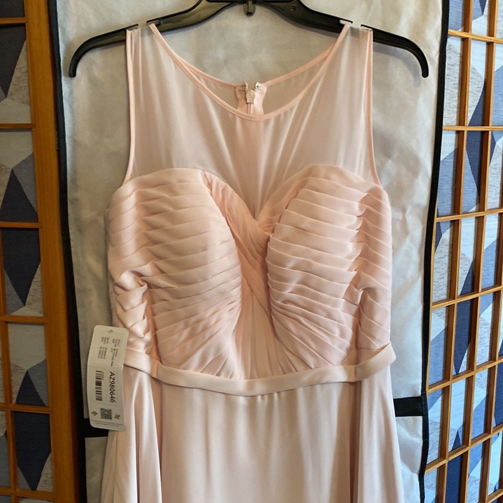 Azazie Blushing Pink Gown